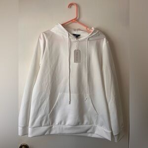 ShallWe Women’s NWT White Hoodie with Front Pocket
White Size Large